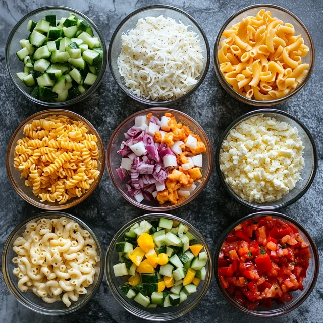 Ingredient substitutions for Pizza Mac and Cheese.
