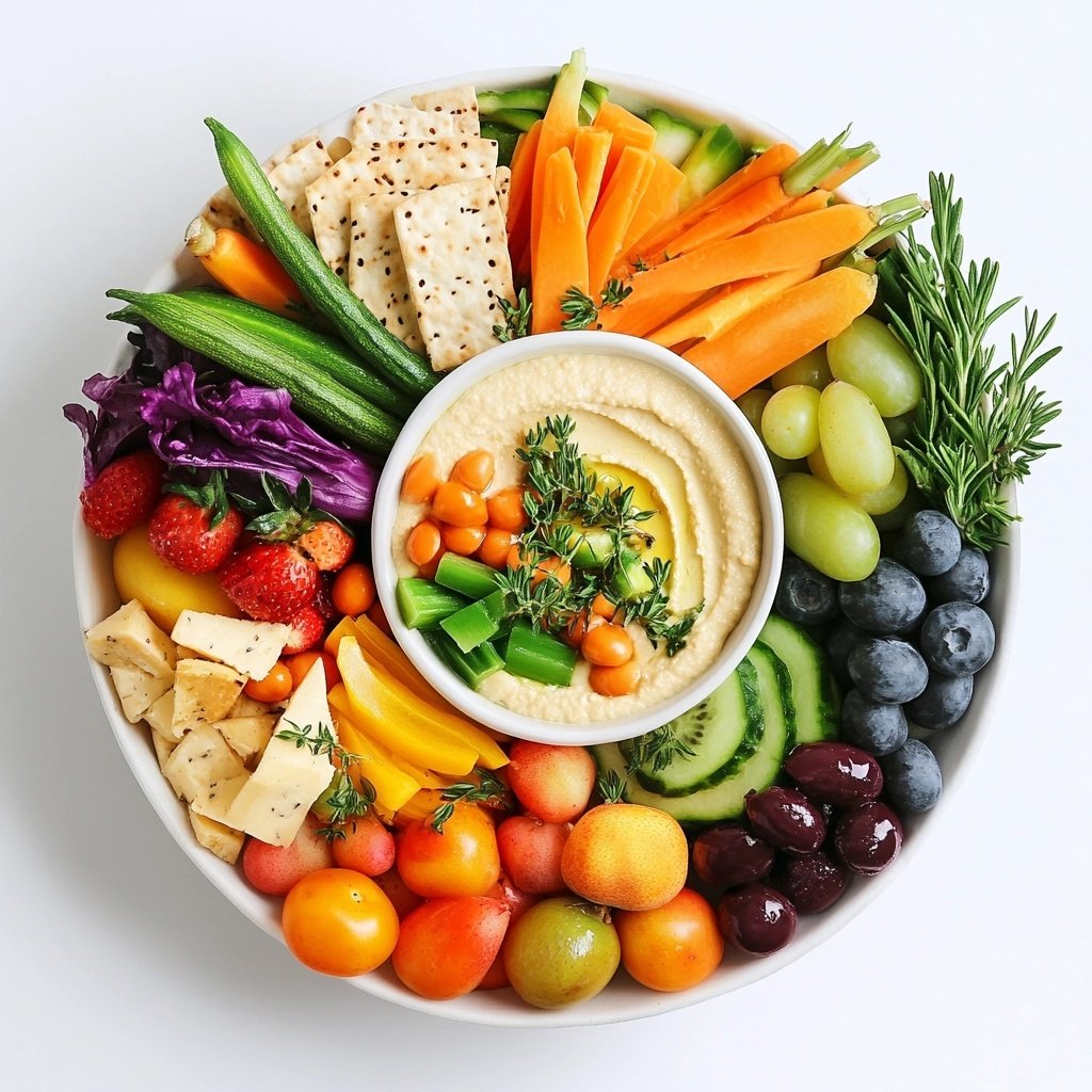 Seasonal charcuterie cup with fall ingredients